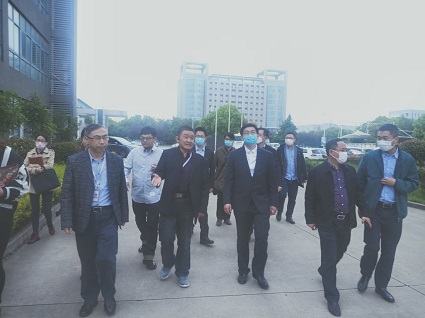 “新基建”，雨花臺區(qū)政府及東南大學領(lǐng)導專家來泰通科技調(diào)研